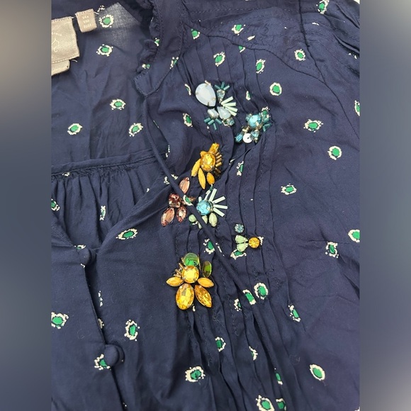 Vanessa Virgina Anthropologie Ashton Blouse - Picture 6 of 10